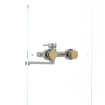 Смеситель для кухни MIXXUS SUS-005 из нержавеющей стали настенный (SS0010)