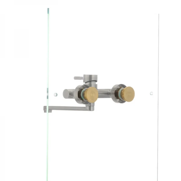 Смеситель для кухни MIXXUS SUS-005 из нержавеющей стали настенный (SS0010)