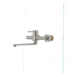 Смеситель для кухни MIXXUS SUS-005 из нержавеющей стали настенный (SS0010)