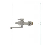 Смеситель для кухни MIXXUS SUS-005 из нержавеющей стали настенный (SS0010)