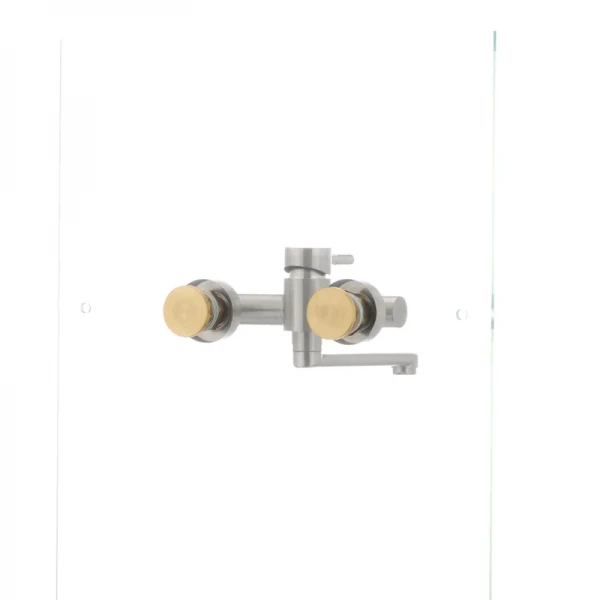 Смеситель для кухни MIXXUS SUS-005 из нержавеющей стали настенный (SS0010)