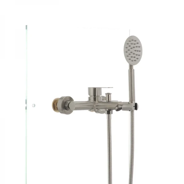 Змішувач для ванни Mixxus DAX-009 з нержавіючої сталі з коротким зливом (SS0018)