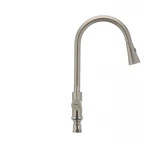 Кухонный смеситель с выдвижной лейкой Mixxus SUS 014-B (SS0023)