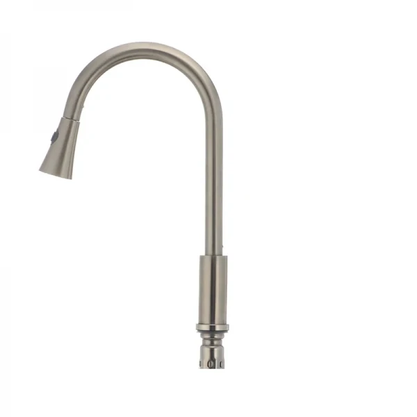 Кухонный смеситель с выдвижной лейкой Mixxus SUS 014-B (SS0023)