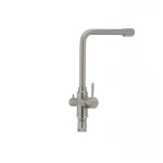 Змішувач для кухні Mixxus SUS-021 з нерж. сталі SUS304 з вих. для питної води (SS0024)