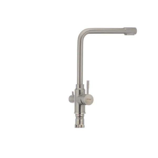 Змішувач для кухні Mixxus SUS-021 з нерж. сталі SUS304 з вих. для питної води (SS0024)