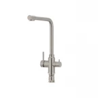 Змішувач для кухні Mixxus SUS-021 з нерж. сталі SUS304 з вих. для питної води (SS0024)