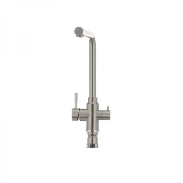 Змішувач для кухні Mixxus SUS-021 з нерж. сталі SUS304 з вих. для питної води (SS0024)