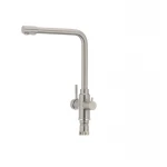 Змішувач для кухні Mixxus SUS-021 з нерж. сталі SUS304 з вих. для питної води (SS0024)