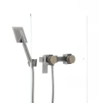 Смеситель для душа Mixxus KUB-003 из нержавеющей стали однорычажный (SS0030)