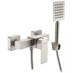 Смеситель для душа Mixxus KUB-003 из нержавеющей стали однорычажный (SS0030)