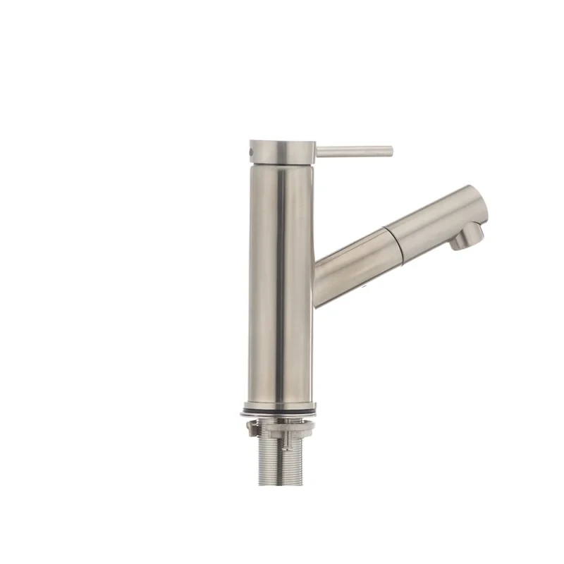 Змішувач для умивальника з висувною лійкою Mixxus DAX-001 (SS0035)