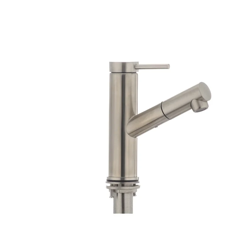 Змішувач для умивальника з висувною лійкою Mixxus DAX-001 (SS0035)