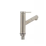 Смеситель для умывальника с выдвижной лейкой Mixxus DAX-001 (SS0035)