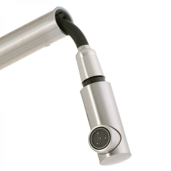 Смеситель для умывальника с выдвижной лейкой Mixxus DAX-001 (SS0035)