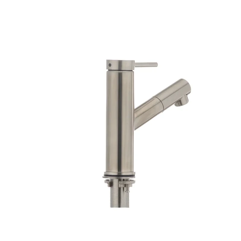 Змішувач для умивальника з висувною лійкою Mixxus DAX-001 (SS0035)