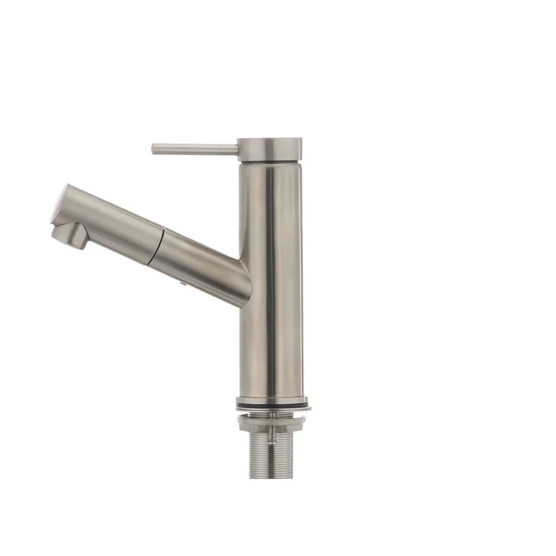 Змішувач для умивальника з висувною лійкою Mixxus DAX-001 (SS0035)