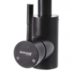 Смеситель для кухни Mixxus SUS-011 Black из нержавеющей стали SUS304, черный, с высоким поворотным изливом SS2792 (SS2792)