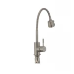 Смеш. для кухни Mixxus SUS-011 Reflector с рефлект.выливом из нерж. стали SUS304 (SS2797)