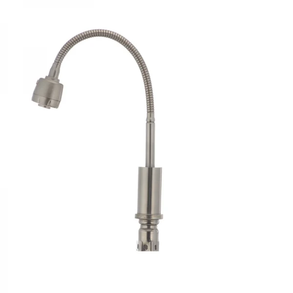 Смеш. для кухни Mixxus SUS-011 Reflector с рефлект.выливом из нерж. стали SUS304 (SS2797)