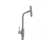 Смеситель для кухни с вращающимся изливом Mixxus SUS-017 из нерж. стали SUS304 (SS2813)