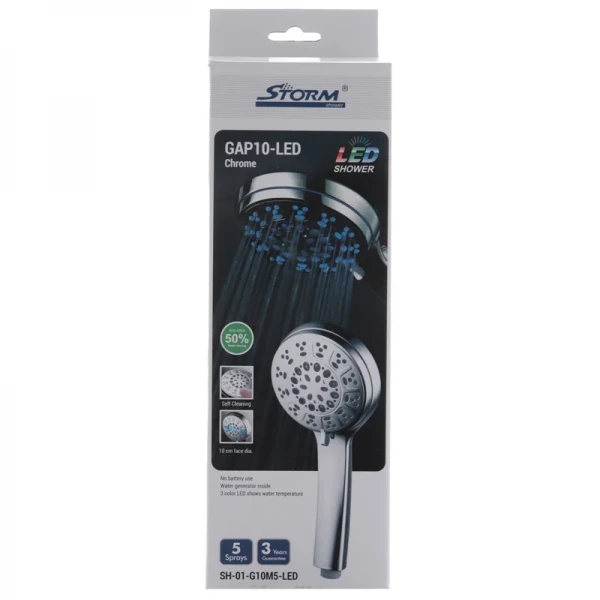 Лейка Storm SH-01-G10M5-LED (ST0002)