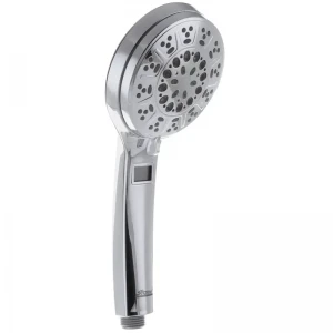 Ручная лейка для душа Storm SH-02-G10M5-LED-LCD хромированная пластиковая, 5 режимов (ST0003)