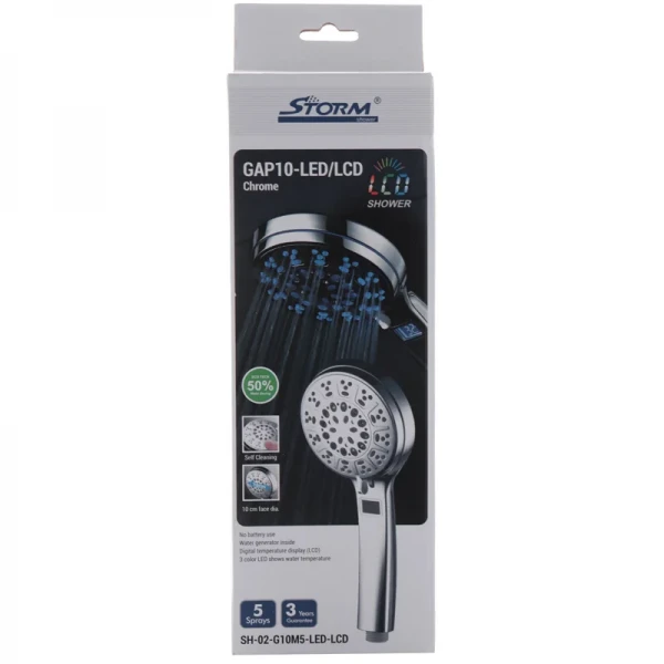 Лейка Storm SH-02-G10M5-LED-LCD (ST0003)