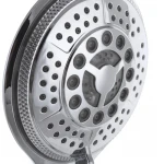 Лійка для душу Storm SH-05-F10M5-LED хромована з ABS-пластику на 5 режимів з підсвічуванням (ST0007)