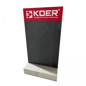 Стенд виставковий для аксесуарів Koer (сірий+бетон) 1500x800x600, комплект із 2 секцій (з лого) (ST5658) Стенд виставковий для аксесуарів Koer (сірий+бетон) 1500x800x600, комплект із 2 секцій (з лого) (ST5658)