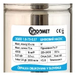 Насос глибинний шнековий Vodomet 3QGD 1.8-75-0.37 (VO0006)