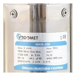 Скважинный насос Vodomet 4SKM-200 вихревой (встр. конденс.) (VO4157)