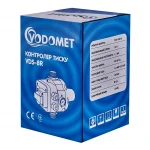 Контроллер давления Vodomet VDS-8R электронный для насоса до 1,1 кВт, 1", с кабелем и розеткой (VO4202)