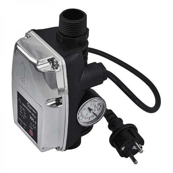 Контроллер давления Vodomet VDS-2 электронный для насоса (БРИО) 1,1 кВт, 1" (VO4203)