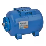 Гідроакумулятор горизонтальний Vodomet HTP-24L корпус-сталь, мембрана Se.Fa, фланець-сополімер (VO4316)