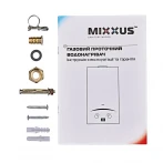 Газовая колонка MIXXUS GWH-0210 BASIC BLACK дымоходная 10 л/мин (цвет черный) (WH0023)