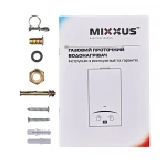 Газовая колонка MIXXUS GWH-0210 BASIC BLACK дымоходная 10 л/мин (цвет черный) (WH0023)