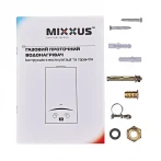 Газовая колонка MIXXUS GWH-0510 BASIC GLASS дымоходная 10 л/мин (панель из стекла с рисунком) (WH0026)