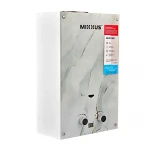 Газовая колонка MIXXUS GWH-0510 BASIC GLASS дымоходная 10 л/мин (панель из стекла с рисунком) (WH0026)