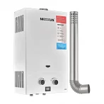 Газовая колонка Mixxus GWH-0710 BASIC TURBO WHITE турбированная 10 л/мин (WH0028)