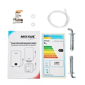 Водонагреватель "Плоский" MIXXUS EWH-10100 FLAT DRY накопительный 100 л, сухой тен 2 kW (WH0599) Водонагреватель "Плоский" MIXXUS EWH-10100 FLAT DRY накопительный 100 л, сухой тен 2 kW (WH0599)