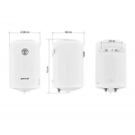 Водонагреватель "Цилиндр" MIXXUS EWH-07050 ROUND WET накопительный 50 л, мокрый тен 1,5 kW (WH0601)