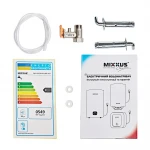 Водонагреватель "Цилиндр" MIXXUS EWH-07080 ROUND WET накопительный 80 л, мокрый тен 1,5 kW (WH0602)