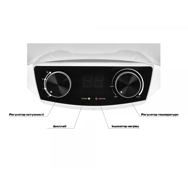 Водонагреватель "Цилиндр" MIXXUS EWH-08050 ROUND DRY накопительный 50 л, сухой тен 2 kW (WH0608)