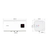 Водонагреватель "Квадрат" Mixxus EWH-14100 CUBE WET(Н) накопительный 100 л, мокрый тен 2,0 kW (WH0616)