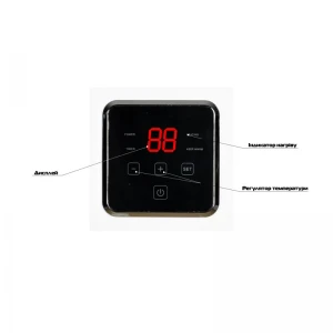 Водонагреватель "Квадрат" Mixxus EWH-15050 CUBE DRY накопительный 50 л, сухой тен 2,0 kW (WH0617)