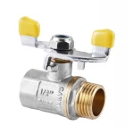 Кран шаровой СК 1/2" ГШМ YELLOW ART.607 (WP0074)