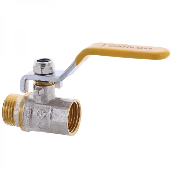 Кран шаровой СК 1/2" ГШВ YELLOW ART.607 (WP0100)