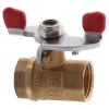 Кран шаровый СК 1/2" ГГБ Б/Н art. 602 (WP0132)