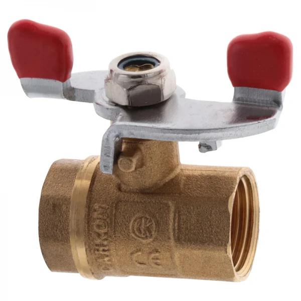 Кран шаровый СК 1/2" ГГБ Б/Н art. 602 (WP0132)